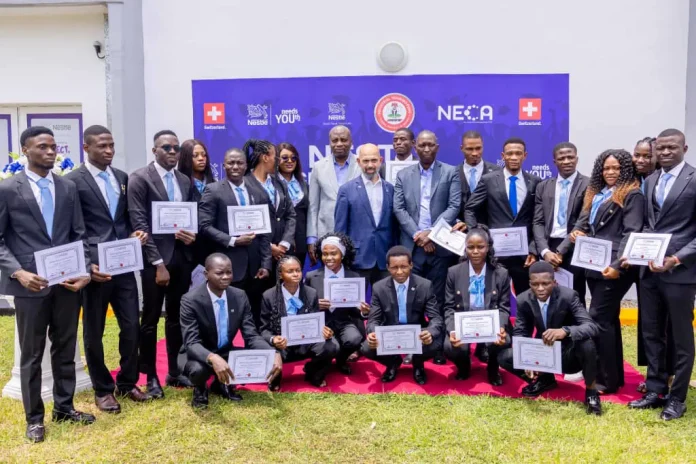 Alliance for Youth Nigeria participants receiving vocational training and start-up support