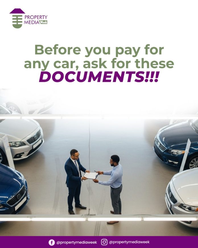 Car Buying Tips in Nigeria – essential documents to check before purchase