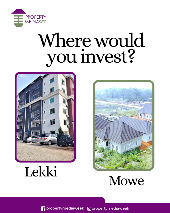 Lekki waterfront skyline showing premium apartments – Lekki property investment opportunities