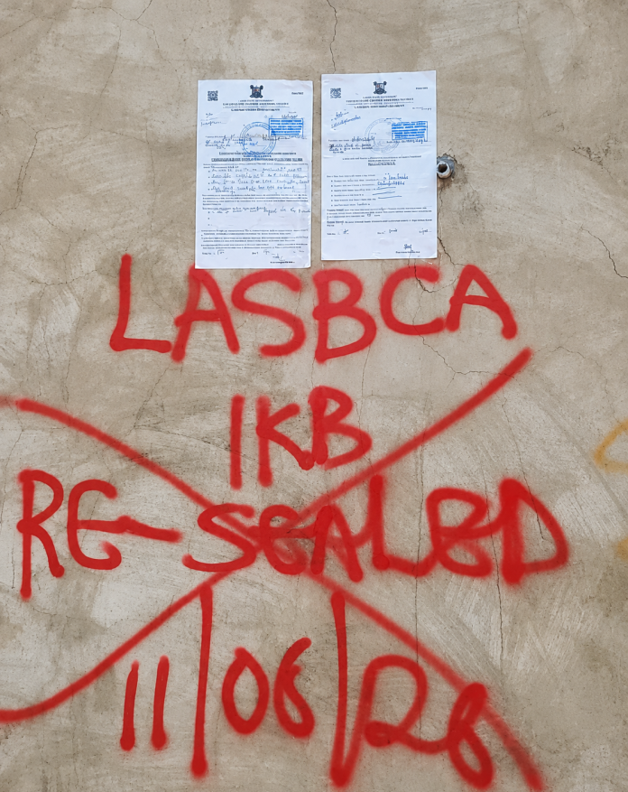 Ikoyi luxury home demolished Parkview Estate Lagos